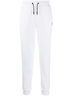 Plein Sport cotton logo patch track pants