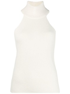 Jacquemus sleeveless turtle neck sweater