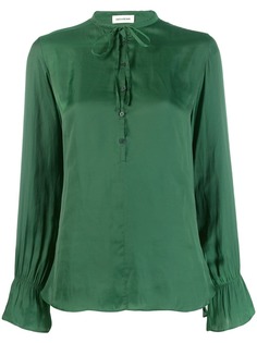 Zadig&Voltaire блузка с поясом на завязке