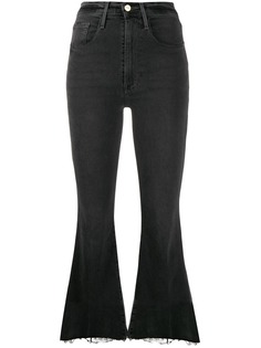 FRAME mid rise flared jeans