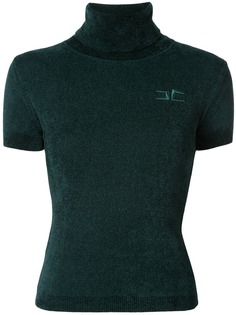Elisabetta Franchi short sleeve roll neck