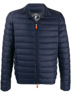 Save The Duck quilted zip-front jacket