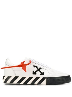 Off-White striped low top sneakers