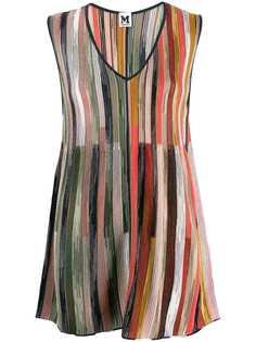 M Missoni knitted striped tunic