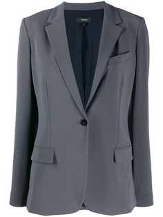 Theory single breasted blazer