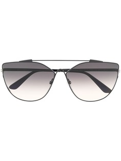 Tom Ford Eyewear cat-eye double-bridge sunglasses