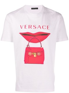 Versace футболка с принтом