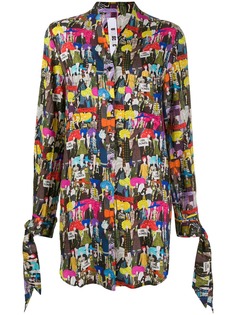 Ultràchic crowd print shirt