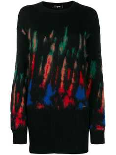 Dsquared2 трикотажное платье с узором