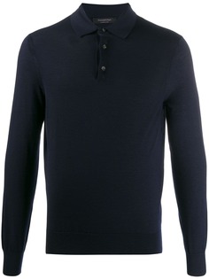 Ermenegildo Zegna толстовка с воротником-поло