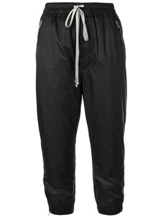 Rick Owens укороченные брюки с низким шаговым швом