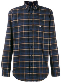 Etro рубашка в клетку