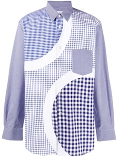 Comme Des Garçons Shirt рубашка в клетку с длинными рукавами
