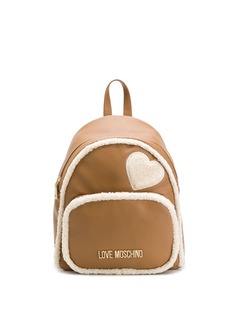 Love Moschino рюкзак с фактурной отделкой