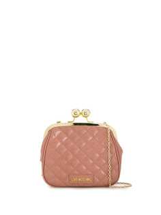 Love Moschino стеганый клатч