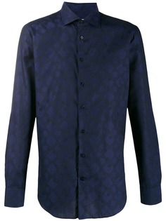 Etro жаккардовая рубашка