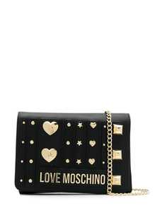 Love Moschino сумка через плечо с заклепками