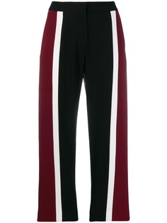 Kenzo брюки строгого кроя в полоску