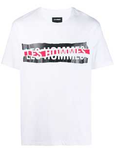 Les Hommes футболка с логотипом