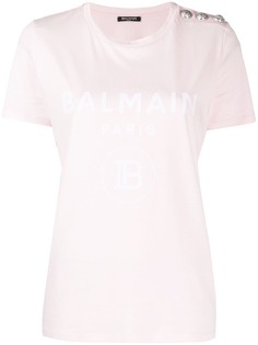 Balmain футболка с логотипом