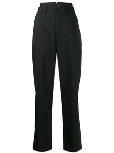 Barena glen plaid straight trousers