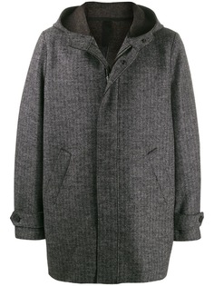 Harris Wharf London пальто на молнии с капюшоном