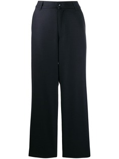 Barena high waisted straight trousers