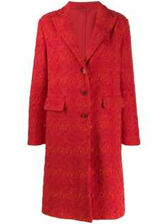 Ermanno Scervino однобортное пальто
