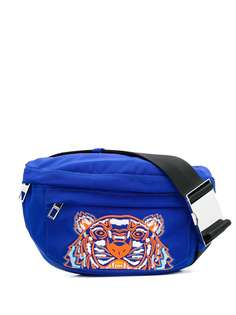 Kenzo tiger embroidered logo belt bag