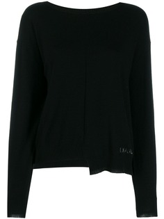 Liu Jo asymmetric hem jumper