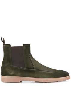 Santoni slip-on ankle boots