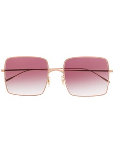 Oliver Peoples солнцезащитные очки в квадратной оправе