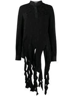 Loewe asymmetric paisley blouse
