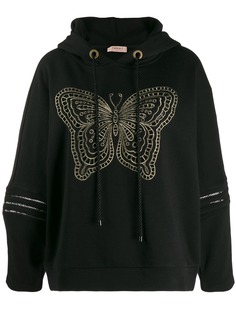 Twin-Set butterfly hoodie