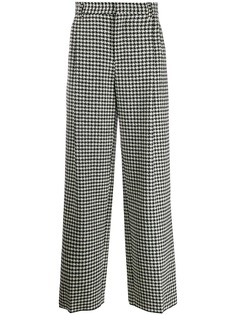 Loewe houndstooth straight trousers