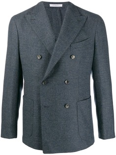 Boglioli double-breasted straight-fit blazer