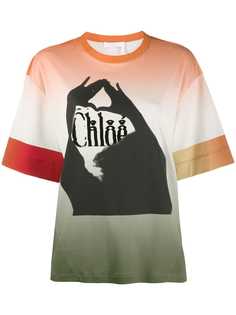 Chloé shadow-print T-shirt