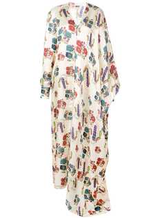 Maison Rabih Kayrouz Printed Twill dress