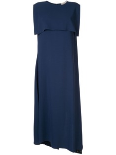Ports 1961 платье миди с драпировкой