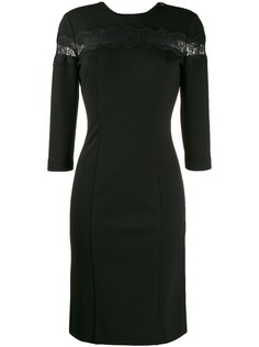 Twin-Set lace panel dress