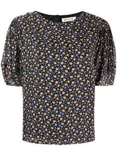 Masscob блузка с короткими рукавами и цветочным принтом