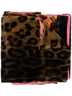 Etro leopard print scarf