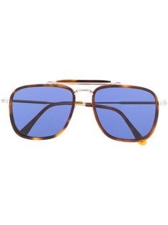 Tom Ford Eyewear oversized square double-bridge sunglasses