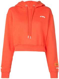 Heron Preston Fire Crop hoodie