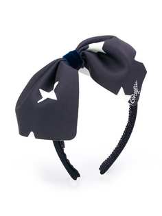 Monnalisa star print bow hairband
