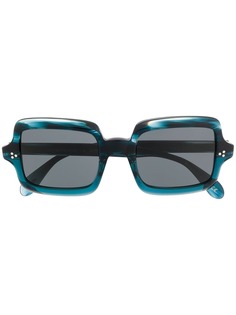 Oliver Peoples солнцезащитные очки с затемненными линзами