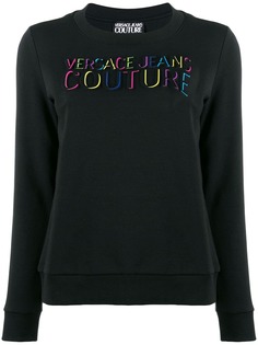 Versace Jeans Couture embossed logo sweatshirt