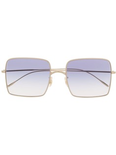 Oliver Peoples солнцезащитные очки в квадратной оправе