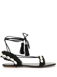 Aquazzura seashell embellished sandals