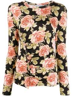 Paco Rabanne floral print blouse